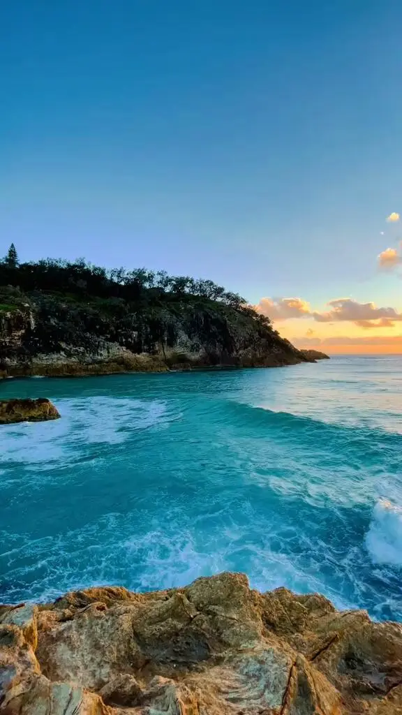 雪梨周邊一日游💗海邊的夕陽！