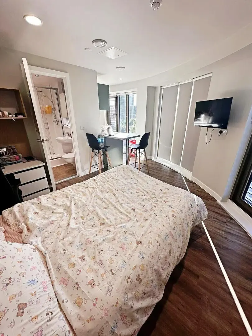 利兹（落地窗带洗衣机）studio好适合独居～