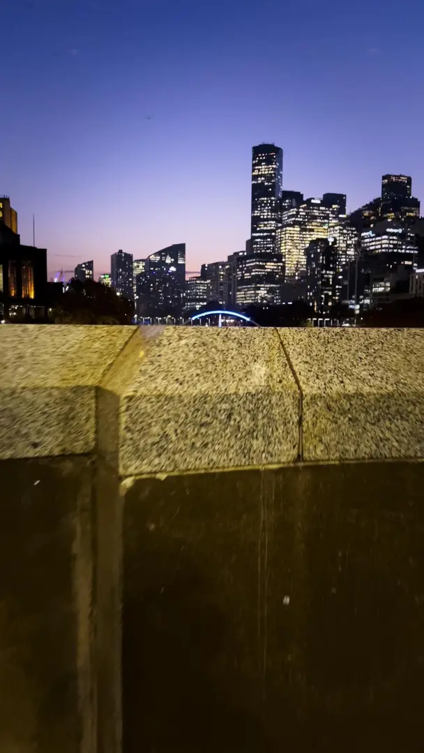 墨尔本的夜晚真美