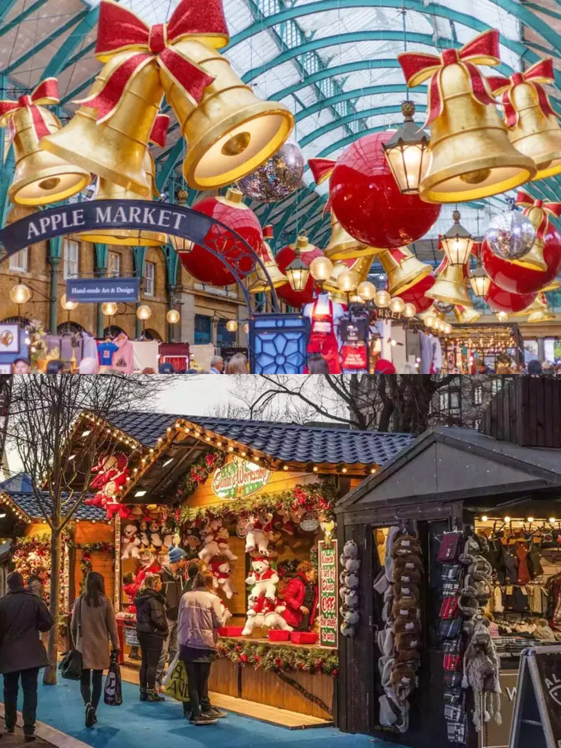 🎄倫敦聖誕季太浪漫了！這些集市一定要去逛✨