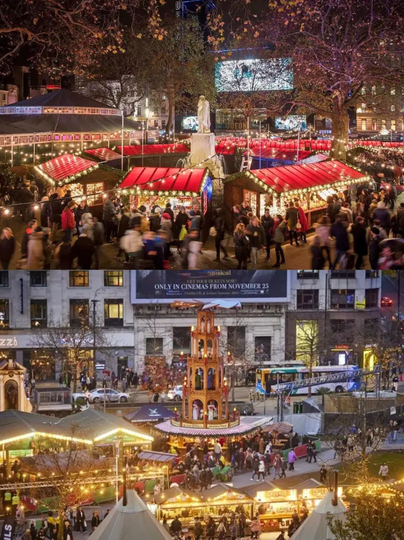 🎄倫敦聖誕季太浪漫了！這些集市一定要去逛✨
