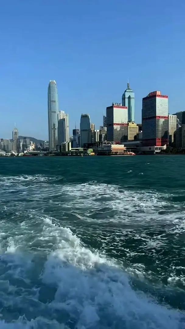 香港🇭🇰维多利亚港真美！