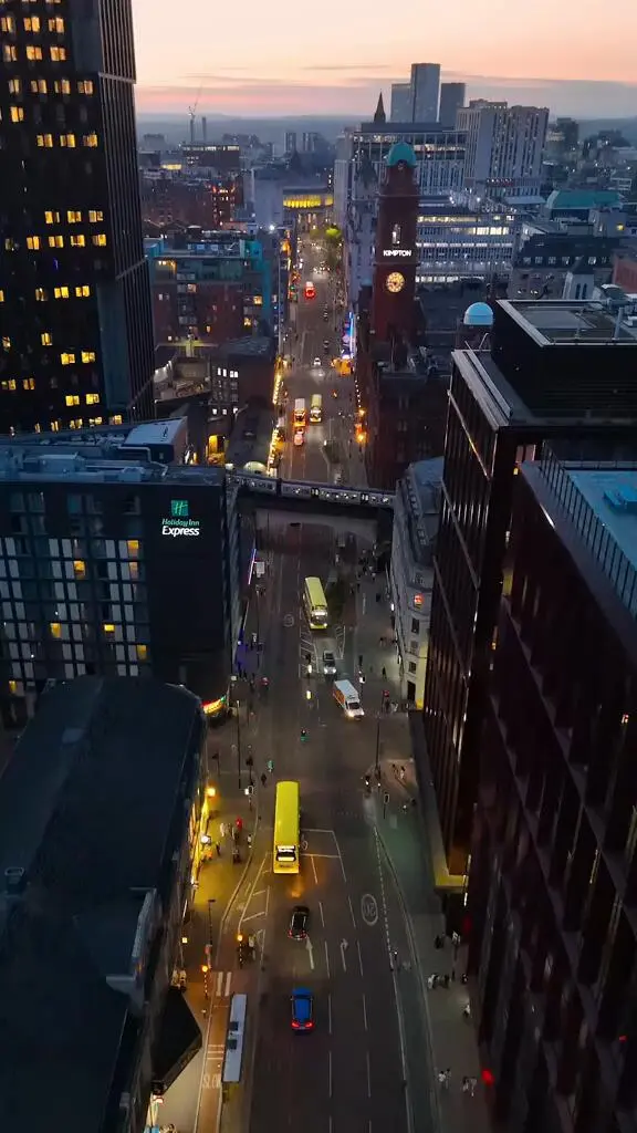 曼徹斯特的夜晚是真的美