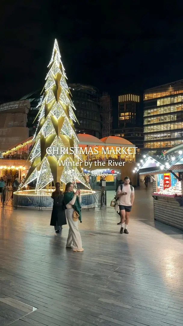 london｜泰晤士河畔的冬日集市回归啦！