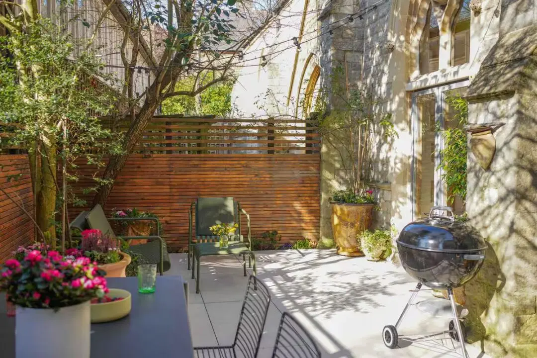 伦敦教堂风 1b｜露台烧烤美到犯规