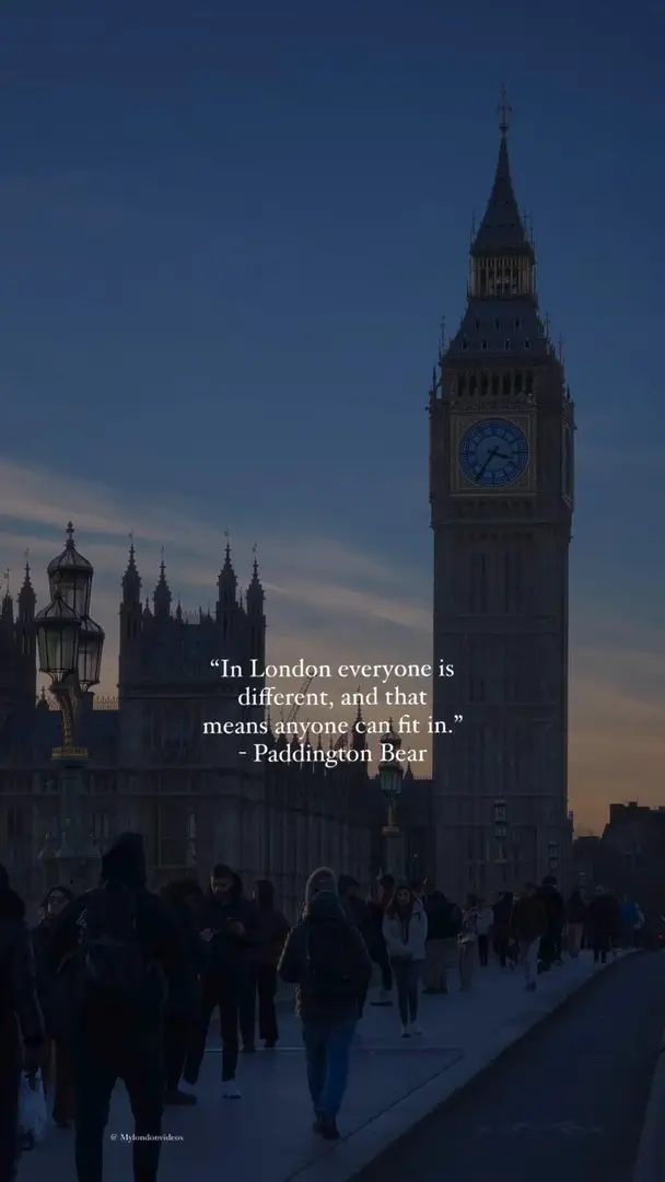 “ 在伦敦，每个人都是独一无二的 ”