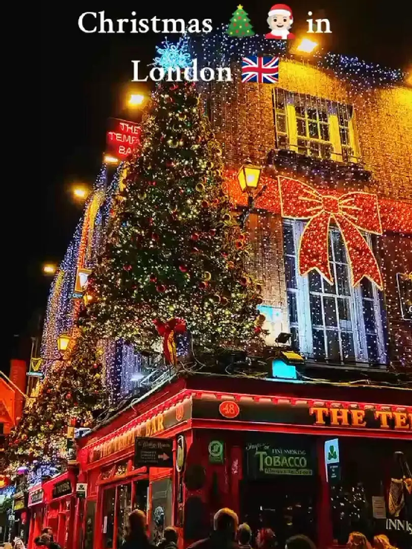 終有一天，你會來倫敦過一次聖誕🎄