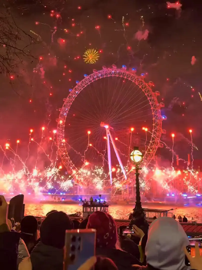 這是你在倫敦觀看新年煙火的絕佳時機🎆