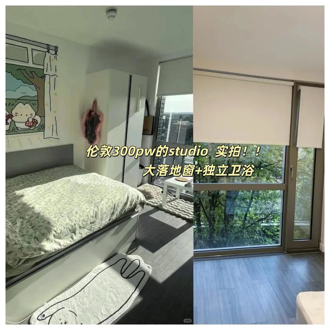 伦敦UCL旁的300pw的studio找人接～包bills