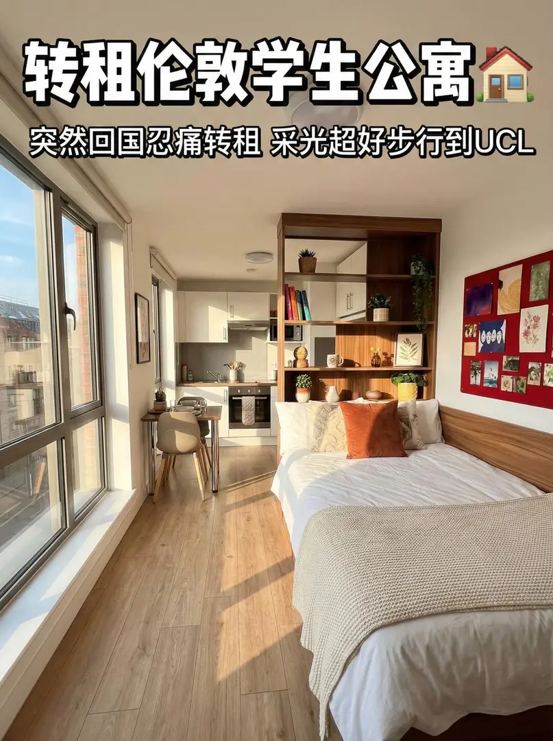 转租伦敦学生公寓🏠