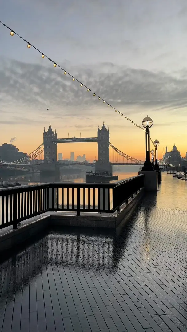 🇬🇧伦敦的限定浪漫！留学生早起值得！