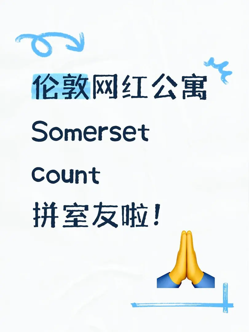 somerset拼室友！