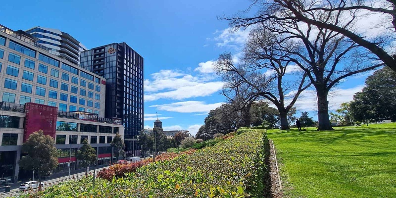 澳大利亚墨尔本学生公寓：Flagstaff Gardens