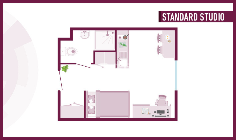 吉尔福德Homes for StudentsGuilden Village, Stoke Park学生公寓怎么样