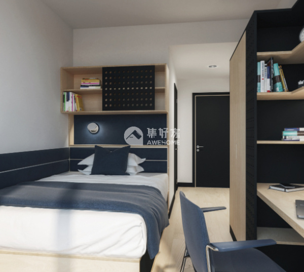 普利茅斯学生公寓Studio招租