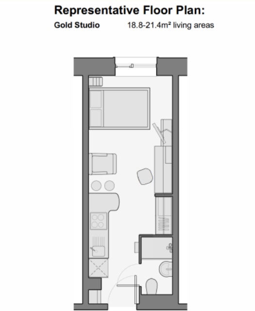 伯恩茅斯留学找房必备studio 伯恩茅斯studio租房性价比高吗