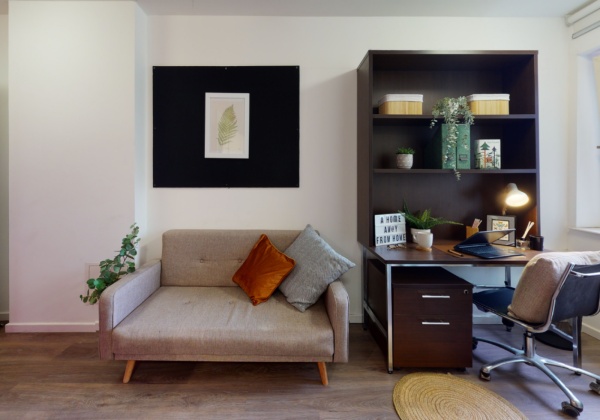 朴茨茅斯Studio出租：19㎡ Collegiate UK学生公寓