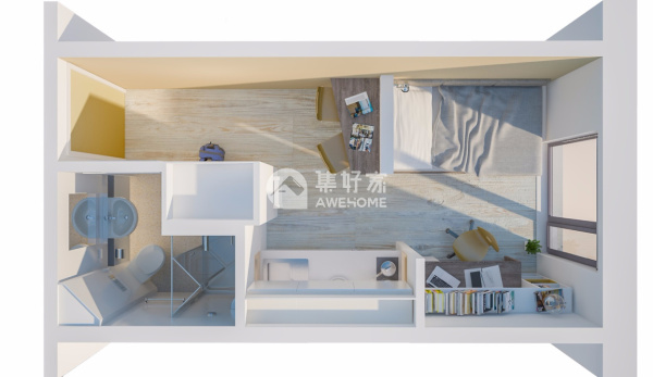 巴斯studio租房分享 巴斯studio租房好租吗