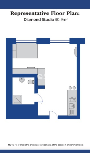 纽卡斯尔Studio出租：30㎡ VITA Student学生公寓