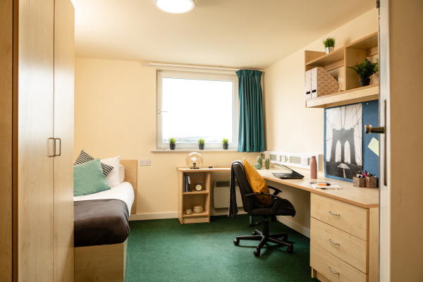 诺丁汉Non En-suite出租：12㎡ iQ Student Accommodation学生公寓