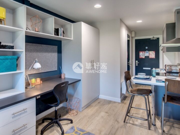 朴茨茅斯学生公寓Studio招租