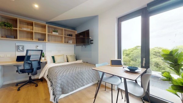 诺丁汉学生公寓Studio招租