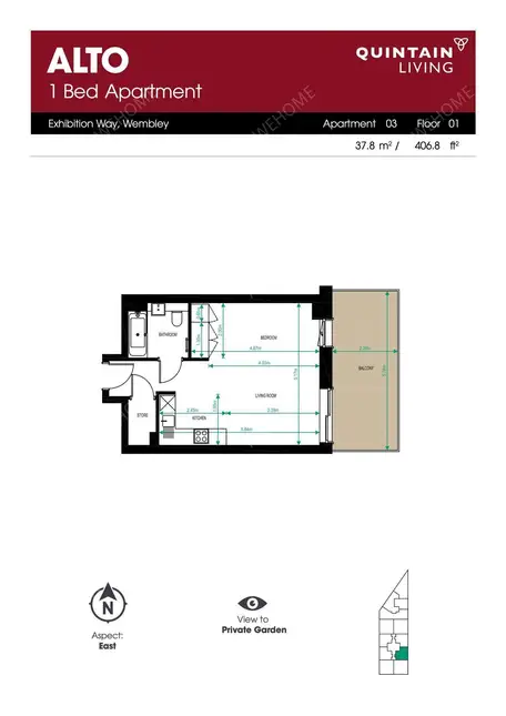 伦敦租房Quintain Living-Alto Building