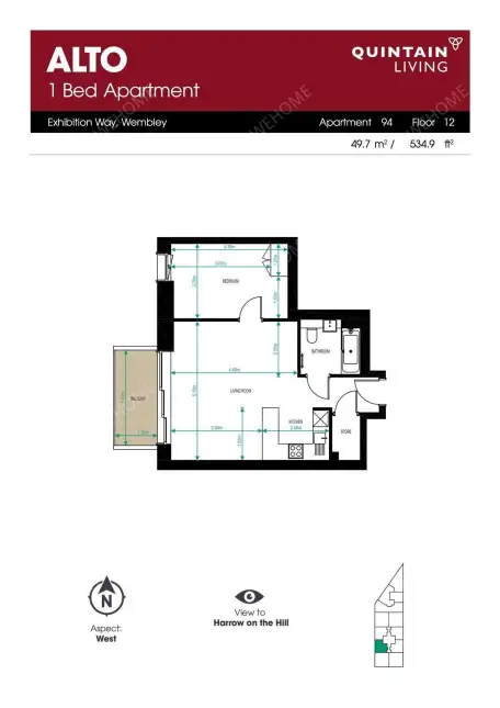 伦敦租房Quintain Living-Alto Building