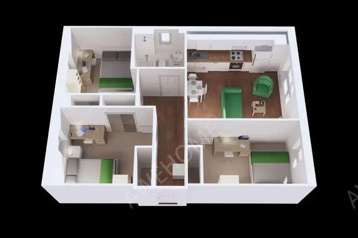 阿伯丁租房Trinity Court Aberdeen