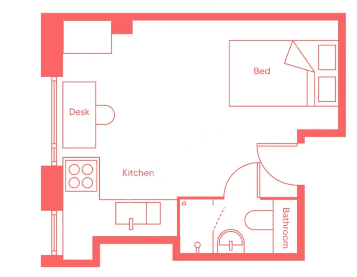 伦敦酒店式公寓租房[酒店式公寓]AXO Islington