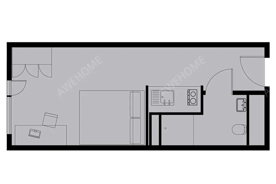 伦敦租房White City Residence lit