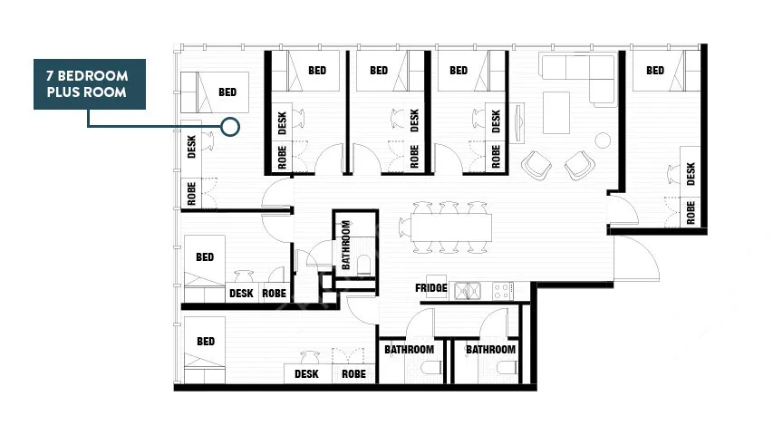 阿德莱德酒店式公寓租房[酒店式公寓]Scape Waymouth 