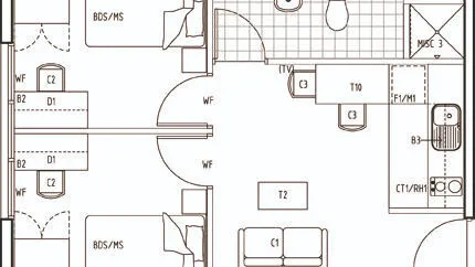 阿德莱德酒店式公寓租房[酒店式公寓]UniLodge @ Metro Adelaide